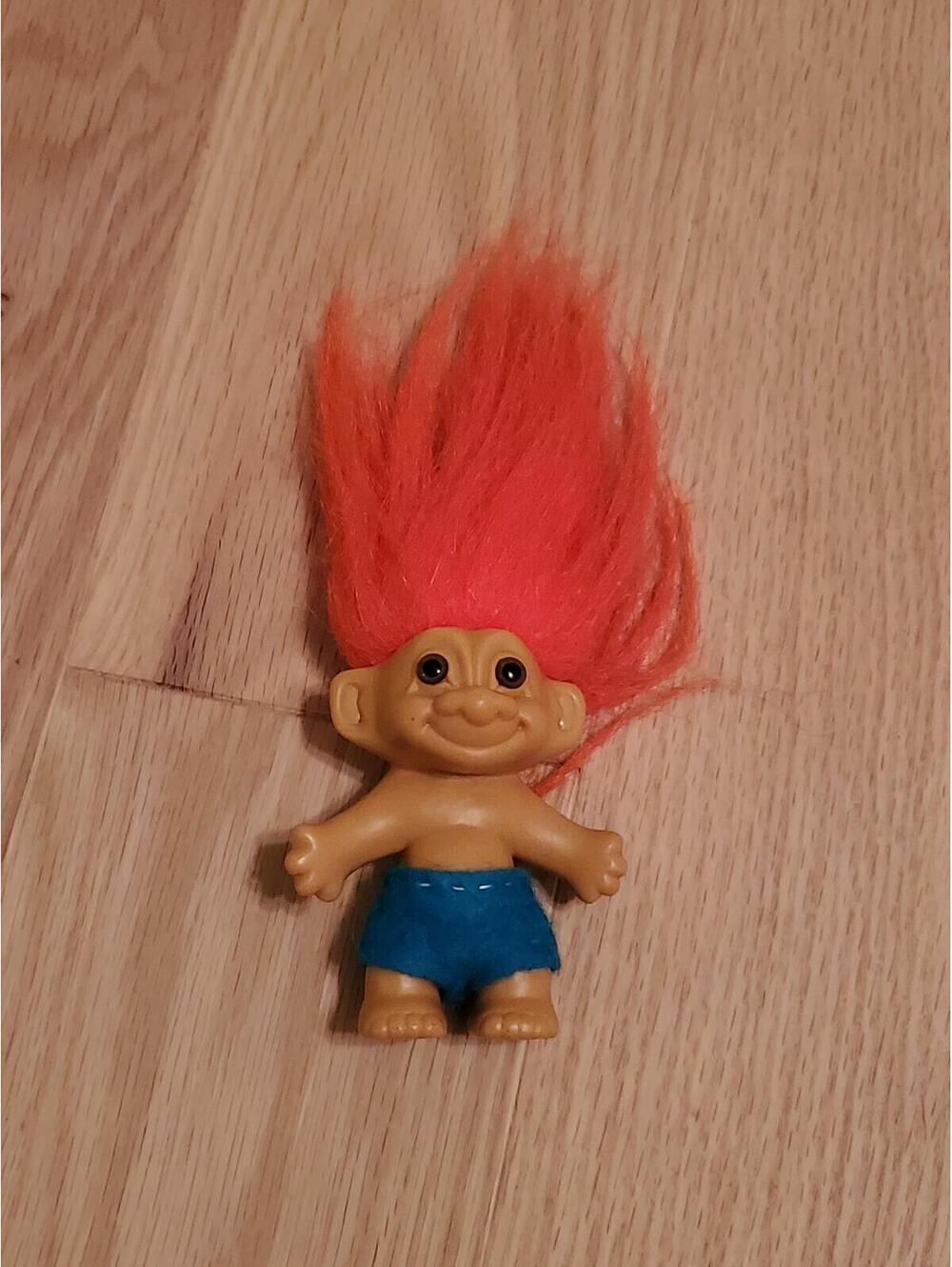 Vintage Crazy About You Russ 3 Inch Troll Doll